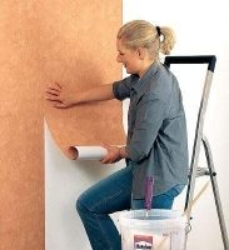 Поклейка обоев