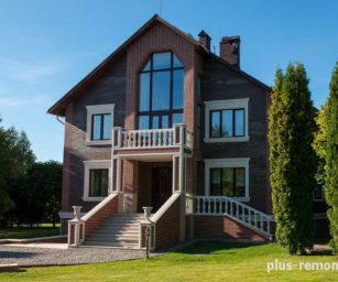 Строительство трехэтажного загородного дома:  поселок Шульгино